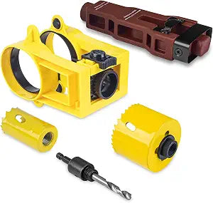 Door Lock Installation Kit with Door Latch Mortise Tool