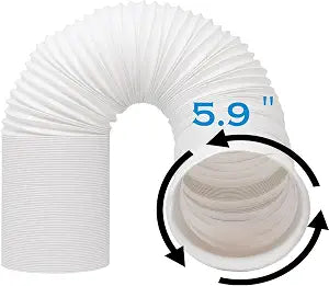 YOUHO 5.9" (6") Portable Air Conditioner Hose AC Exhaust Hose Vent