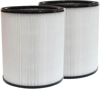 PUREBURG Replacement Filters Compatible with Coway Airmega AIM Air Purifier and Fan 2 in1, H13 True HEPA and Activated Carbon Multi-Layer Filtration, Pack of 2