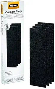 Fellowes AeraMax 100 Air Purifier Authentic Carbon Replacement Filters - 4 Pack (9324001)