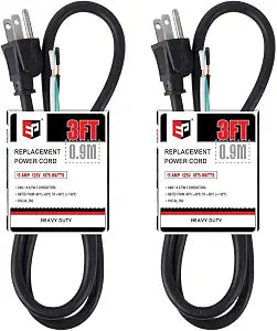 EP 2 Pack 3 ft 14/3C SJTW Appliance and Power Tool Cord