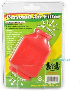 Red smokebuddy Jr Personal Air Filter