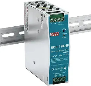 48Vdc 2.5Amp DIN-Rail Power Supply NDR 120W, Input:100-240VAC,Output:48VDC,Power Supply Switch Switching Converter DC