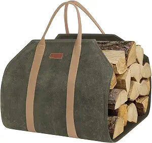 Firewood Carrier, Wood Carrier For Firewood, Green