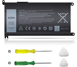 Easy Style YRDD6 Laptop Battery 42Wh Replacement for Dell inspiron 14 15 3584 3593 3793 5480 5481 5482 5485 5490 5491 5493 5581 5585 5590 5591 5593 5594 5598 7586 Vostro 3491 VM732 1VX1H 5480