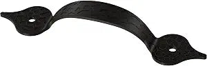 Franklin Brass (5-Pack) Matte Black Cabinet Handles, 3-1/2 Inch Hole Center, Classic Pulls for Drawers, Kitchen Cabinet Door, Dressers | Hammercraft