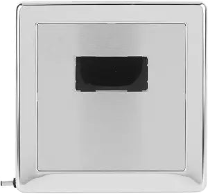 Automatic Infrared Urinal Flush Valve Sensor, Stainless Steel Wall Mounted Touchless Urinal Flush Sensors for Public Toilets Home Office Bathrooms, Led Light Indicator for Visual