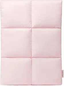 Comfyable Puffy Laptop Sleeve 13 Inch 14 Inch, Quilted Puffer Laptop Carrying Case, Pillow Case Compatible with MacBook Air M4 2025 M3 M2 M1, MacBook Pro M5 M4 Pro/Max, Light Pink