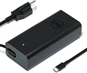 65W USB-C Laptop Charger Compatible with Dell Latitude 5540 5530 5520 5450 7530 7440 7430 XPS 13 9250 9350 9360 9365 Adapter Power Cord