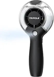 TriPole Portable Handheld Misting Fan High-Speed Rechargeable Fan with Mist