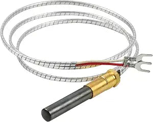1950-001 Robertshaw Thermopile 36" 250-750 Millivolts MV 2 Lead with PG9 Adapter