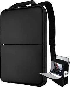ZINZ Slim & Expandable Laptop Backpack 17 inch,Black