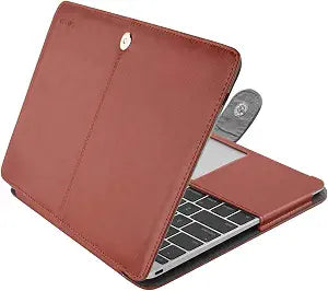 MOSISO PU Leather Case Compatible with MacBook 12 inch Case