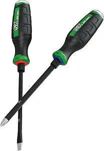 SK 2-Piece Screwdriver Set Heavy Duty, Demolition Screwdriver, S2 Steel
