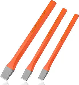 ValueMax 3-Piece Heavy-Duty Cold Chisel Set, Metal Chisel Set
