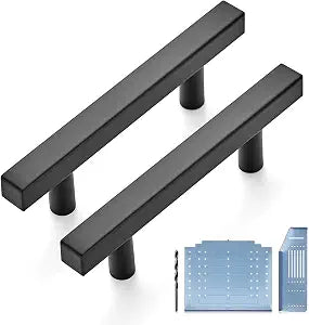 Ravinte 30 Pack Matte Black Cabinet Pulls, 3 in Kitchen Pulls for Cabinet