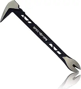 Spec Ops Tools Nail Puller Cats Paw Pry Bar for Prying, Demolition & Nail Pulling, High-Carbon Steel, 10 Inch