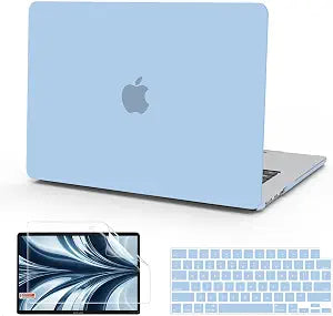 B BELK for MacBook Air 13.6 inch Case 2026 2025-2022 M5 M4 M3 M2, Airy Blue