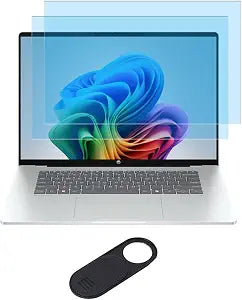 2 Pack Screen Protector for HP 16" Laptop Fit HP OmniBook 3/5/7,OMEN 16, Envy 16, Spectre 16, ZBook 16, EliteBook 16 Anti-Blue Light & Anti-Glare & Anti-UV Filter, Reduces Eye Strain, Anti-Fingerprint