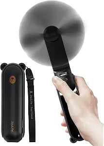 JISULIFE Handheld Fan 8 Plus: 40H Runtime & 4500mAh PowerBank & Flashlight