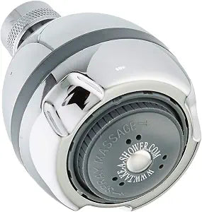 Extreme performance for low water pressure The Fire Hydrant Spa Short Chrome Massager Shower Head