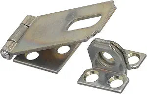 National Hardware Safety Hasp, 2-1/2 in, Steel, Zinc Plated