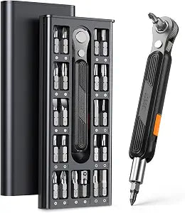 Jorest 24 in 1 Mini Ratchet Screwdriver Set for Tight Spaces