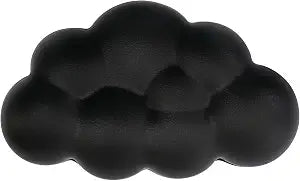 Cloud Wrist Rest Cushion for Mouse Ergonomic Soft PU Leather Memory Foam Wrist Pain Relief Mouse Wrist Support Pad with Anti-Skid Base for Office School Home Laptop & Computer Mouse (Black)