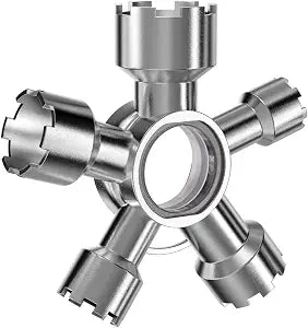 Heavy-Duty 10-in-1 Faucet Aerator Removal Tool Universal Metal Aerator Key