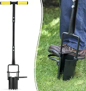 Colwelt Long Handle Bulb Planter Tool, Tulip Plant Hole Digger, Sod Plugger