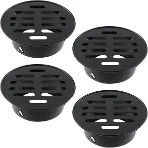 Antrader Round Floor Drain Cover,Stainless Steel Floor Drain,2.6",4Pcs