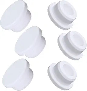 6PCS Bathroom Sink Overflow Cover, Sink Overflow Ring, Silicone Overflows Drain Cover Cap, Reusable Rubber Spillover Caps, Sinks Spillover Covers, Basin Drain Insert Plug for Kitchen Bathroom
