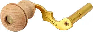 Modern Grandfather Clock Winding Key, Brass Made (Key No. 5-3.5mm I.D.)