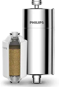 PHILIPS Shower Filter, Reduces Chlorine & Heavy Metals, AWP1775CH/37