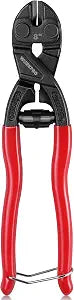 WORKPRO 8-inch Mini Bolt Cutter with Recess and Spring