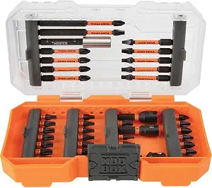 Klein Tools 33801 Impact Driver Bit Set with Magnetic Nut Drivers, 40-Piece
