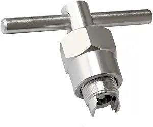 Upgraded version 104421 Cartridge Puller Removal Tool, Compatible with Moen 1200, 1222, & 1225 Single Handle Cartridges, Shower Faucet Valve Core Removal Tool