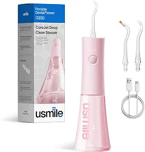 usmile C30SE Water Flosser with Easy Pressure Modes for Daily Oral Care