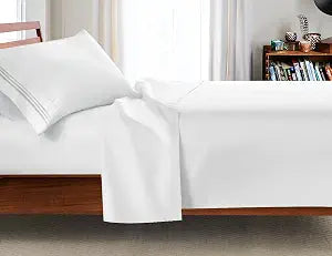 Clara Clark College Dorm Room 3Pc Bed Sheet Set, Twin-Extra Long Size 39"x 80" - Hypoallergenic Brushed Microfiber Sheets