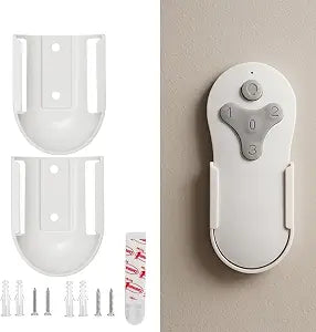2PCS Fan Remote Control Holder Wall Mount for Harbor Breeze Fan Remote