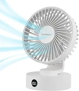 Desk Fan, Quiet USB Small Table Fan, Lightweight Adjustable Tilt