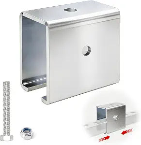 Strut Channel Connector Extend Bracket,Fits All 1-5/8"Strut Channel