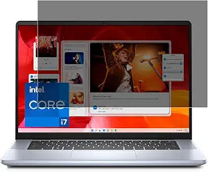 MUBUY-GOL Laptop Privacy Screen for Dell 16 Plus/Dell Pro 16 Plus/Dell Pro Max 16 Inch & Dell Inspiron/Precision/Latitude/Vostro/G16 16 inch Laptops, AntiBlue Light & Removable Filter Shield