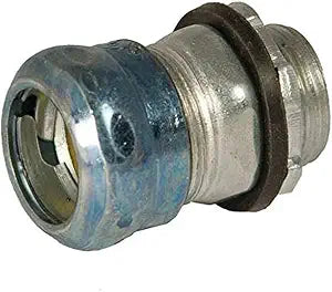 RACO 2903RT Steel EMT Compression Connector, Rain Tight, 3/4" (Pack of 25)