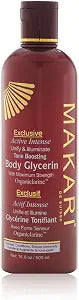 Makari Exclusive Active Intense Tone Boosting Body Glycerin (16.8 oz) | Skin-Brightening Body Glycerin | Moisturizes and Softens | Supports the Look of Even Skin Tone | For Most Skin Types
