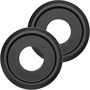EIFHYT 2 Pack Molded PU Ceiling Medallion, Black