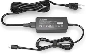 65W USB C Fast Charger for LG Gram 14" 15" 16" 17" Series Laptop 14Z90P 14Z90Q 14Z90R 15Z90N 15Z90P 15Z90Q 15Z90R 16T90P 16Z90P 16Z90Q 16Z90R 17Z95P 17Z90N 17Z90P 17Z90Q 17Z90R 17Z90S Power Adapter