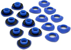 Coghlan's Snap N' Tap Grommets Durable Plastic Fasteners for Canvas, Tarps, and DIY Repairs Easy to Install, 8 Sets Included