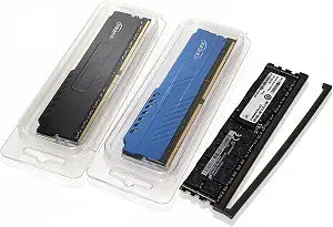 3-Pack Heatsink RAM Protector Case + Gold Finger Covers for DDR3-DDR5