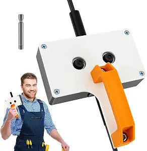Electrician Wire Puller Cable Pulling Tool with Hex Shank for Conduit Wire, Fishing Tool for Wall Fits Up to 0.3 Inch Cable for Electrical Installation,Threading Machine, Industrial Use